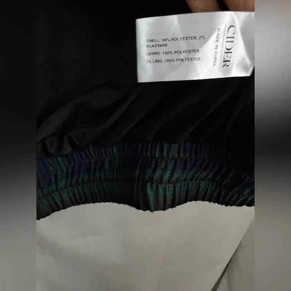 Cider Checkered Jacket in Green and Blue size Small - Picture 5 of 11